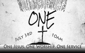 one jesus